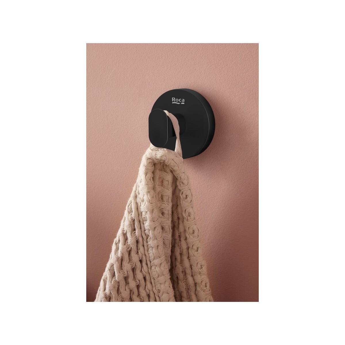 Victoria round patère noir mat - ROCA A817740NB0 