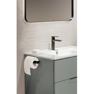 Extra porte-papier rouleau 140 x 106 x 100 mm noir mat - ROCA A817924NB0 