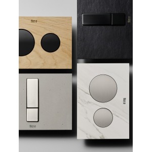 Ps3 panneau frontal pour combiner avec boutons ps3 dual porcelaine blanche - ROCA A8905233DD 