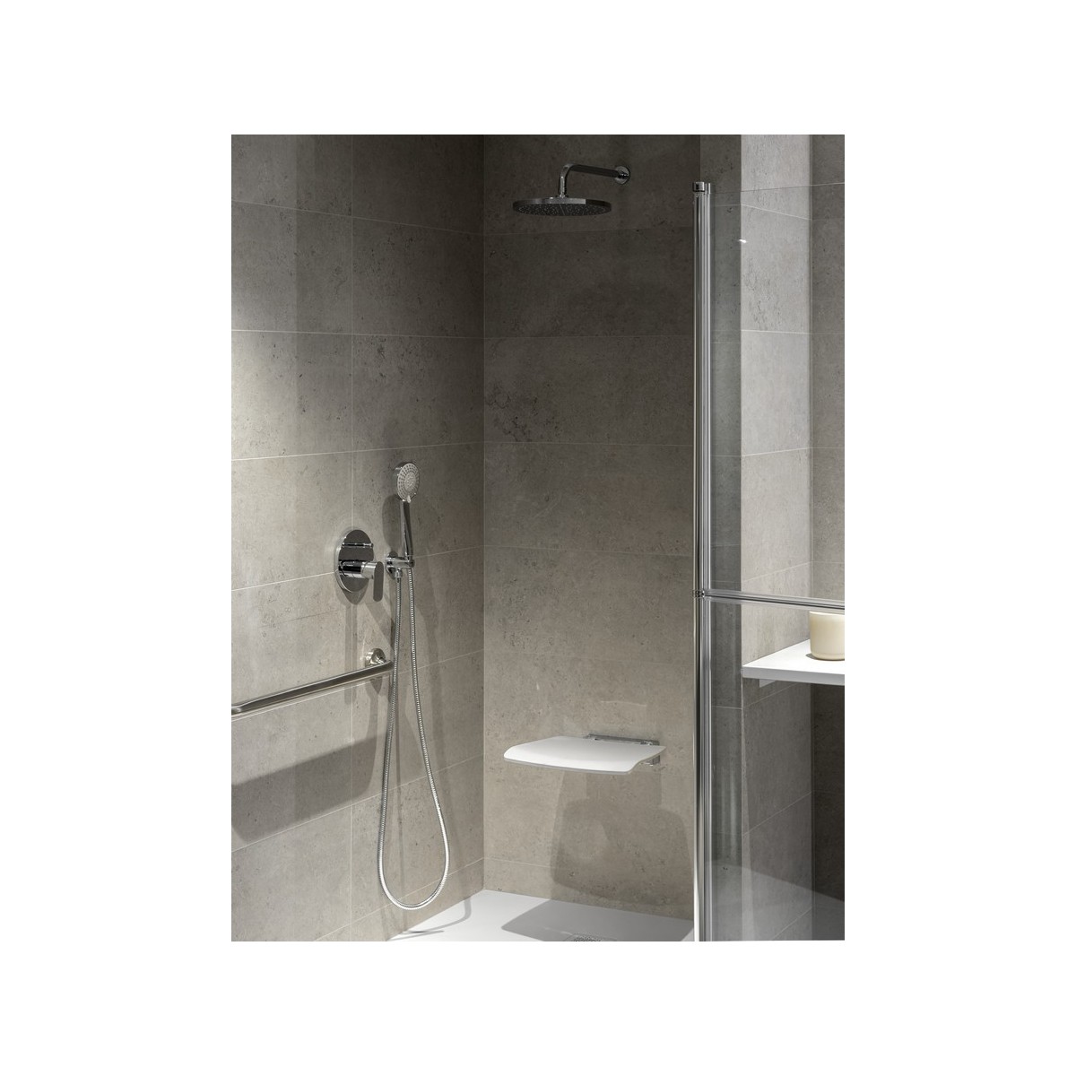 Access comfort siège rabattable blanc - ROCA A816970009 