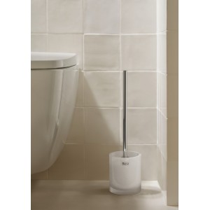 Rondo porte-balayette à poser blanc brillant - ROCA A817792009 