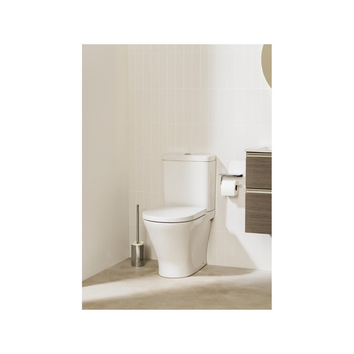 The gap unik meuble 2 tiroirs + lavabo droite 2 trou 1000mm city oak - ROCA A851482402 