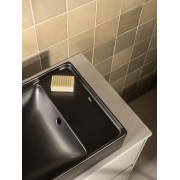 Ona Meuble 2 Tiroirs Pr Lavabo Droite + Plan 800Mm Gris Mat-Roca A851727510 