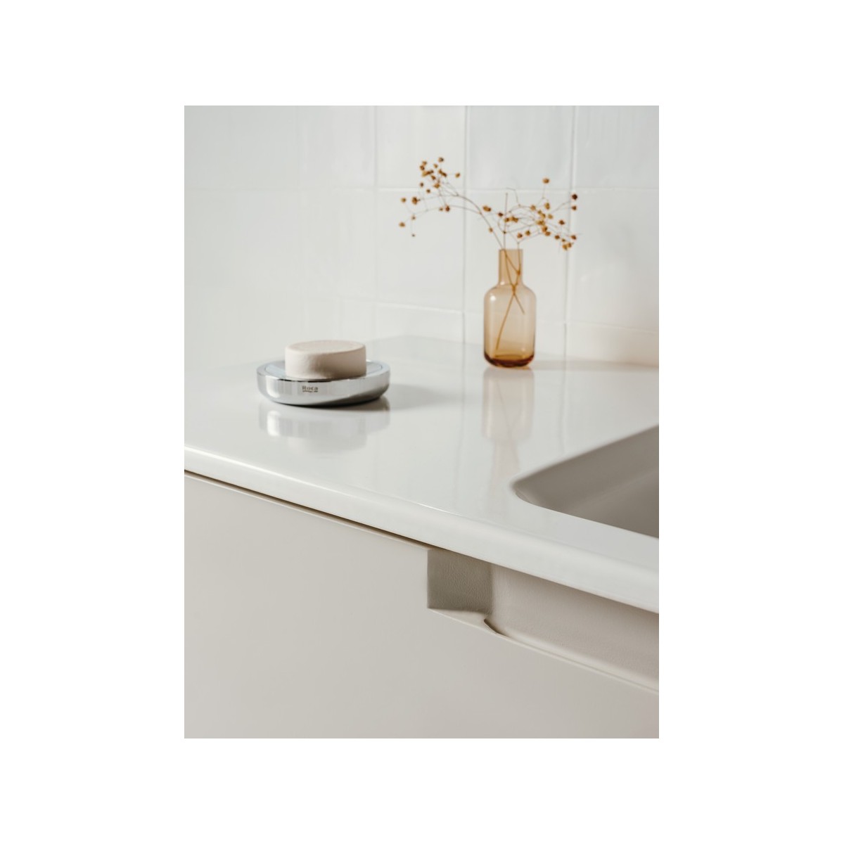 Aleyda Unik 2 Tiroirs Lavabo À Droite 1000 Mm Gris Pierre Mat - ROCA A851818514 