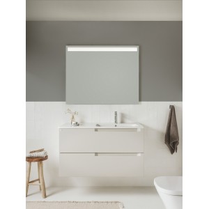 Aleyda Unik 2 Tiroirs Lavabo À Droite 1000 Mm Noir Mat - ROCA A851818523 