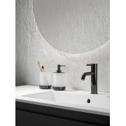 Tenue unik 2 tiroirs lavabo centré 1000mm noir mat - ROCA A851935532 