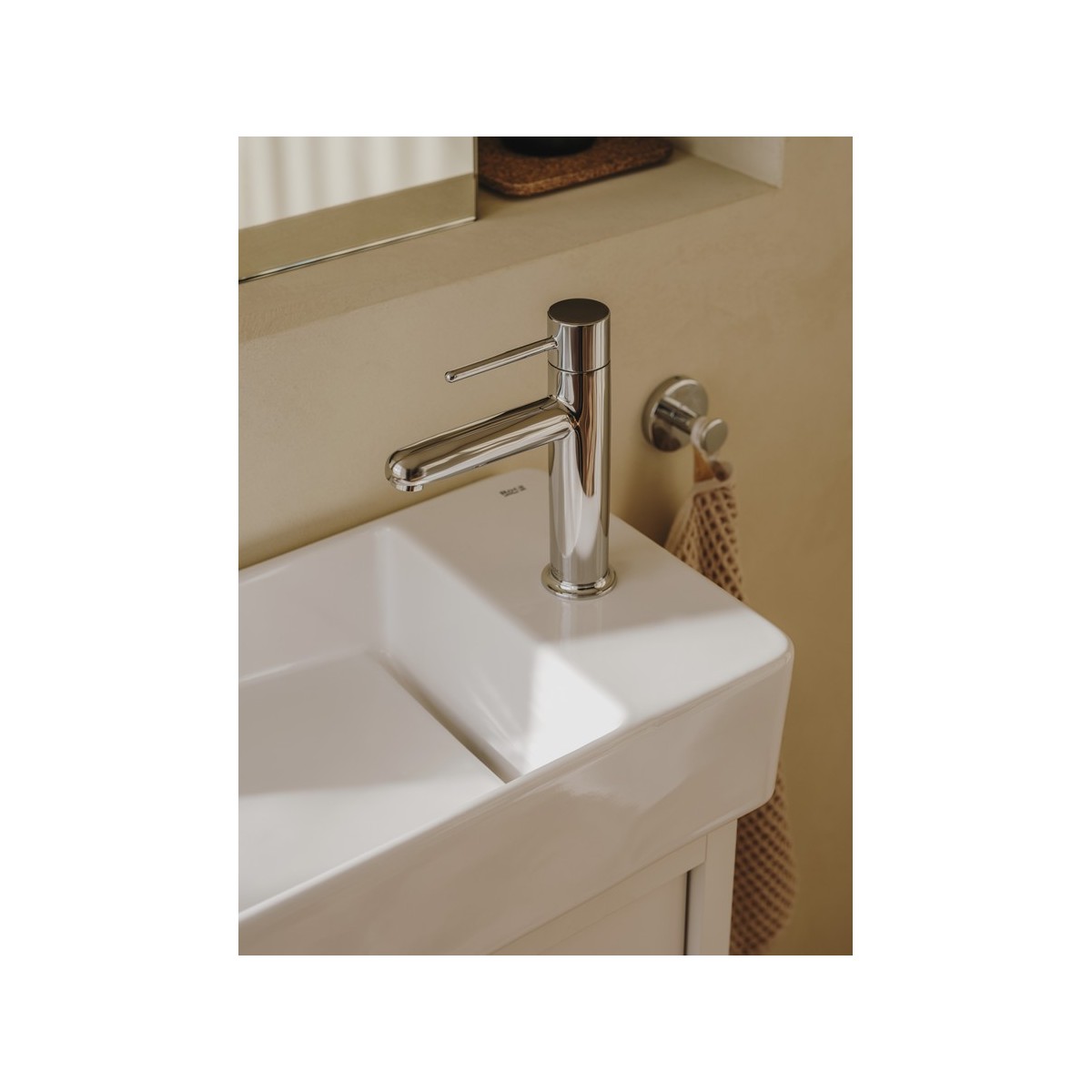 Tura unik compact 1p 2 niches latérales 550 mm orme clair - ROCA A852022565 