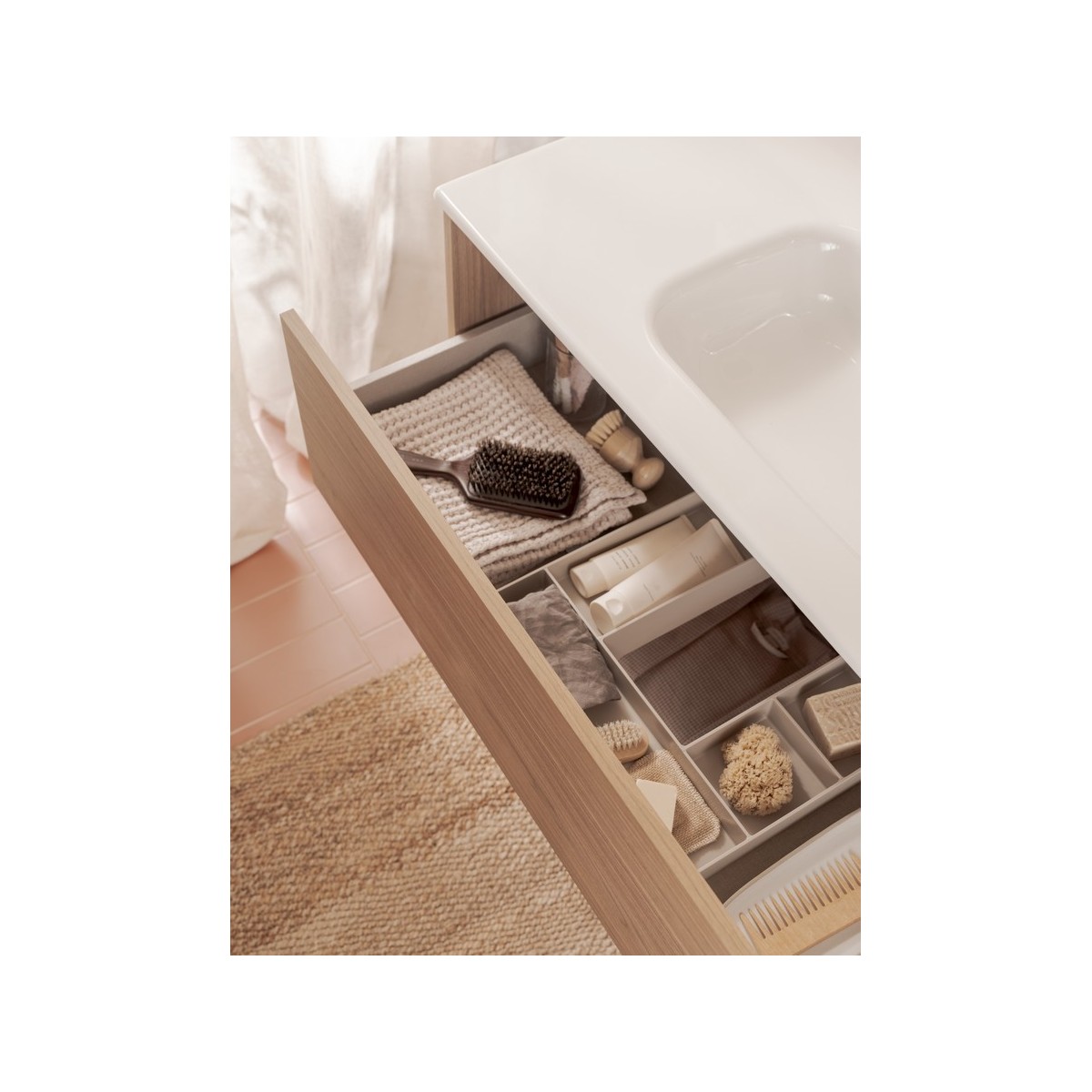 Tenor pack 1t 1 niche inf 1000 mm noyer - ROCA A852088517 