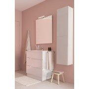 Victoria-n unik (meuble+lavabo) 3 tiroirs 1000 mm blanc mat - ROCA A852103509 