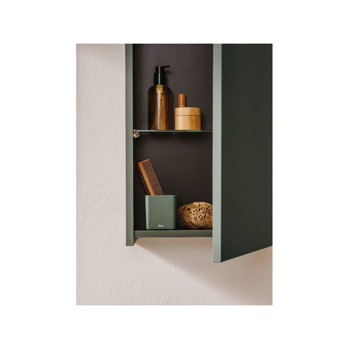 Delta demi colonne 1 porte terracotta clair mat - ROCA A857637560 