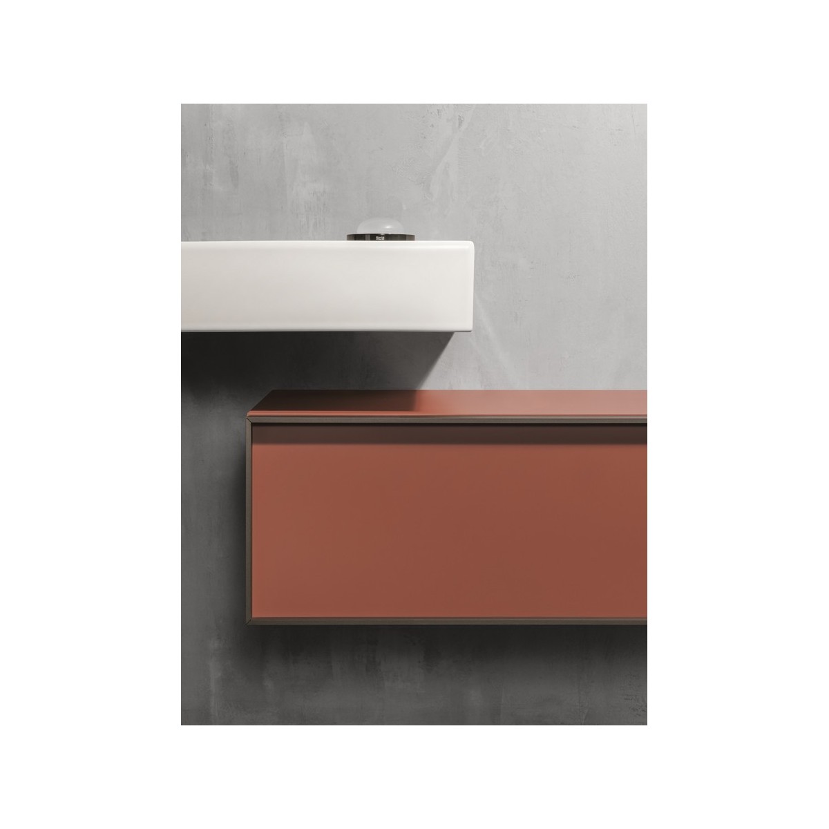 Inspira meuble auxiliaire 1 tiroir 1000x490 mm magnolia - ROCA A857854556 