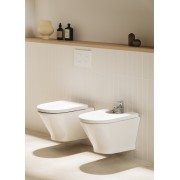 Plaque de commande avec double chasse Pl10 One Dual Blanc Mat - ROCA A890189207 