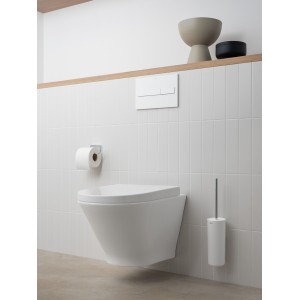 Plaque de commande PL2 Double One Dual Blanc Brillant - ROCA A890196000 