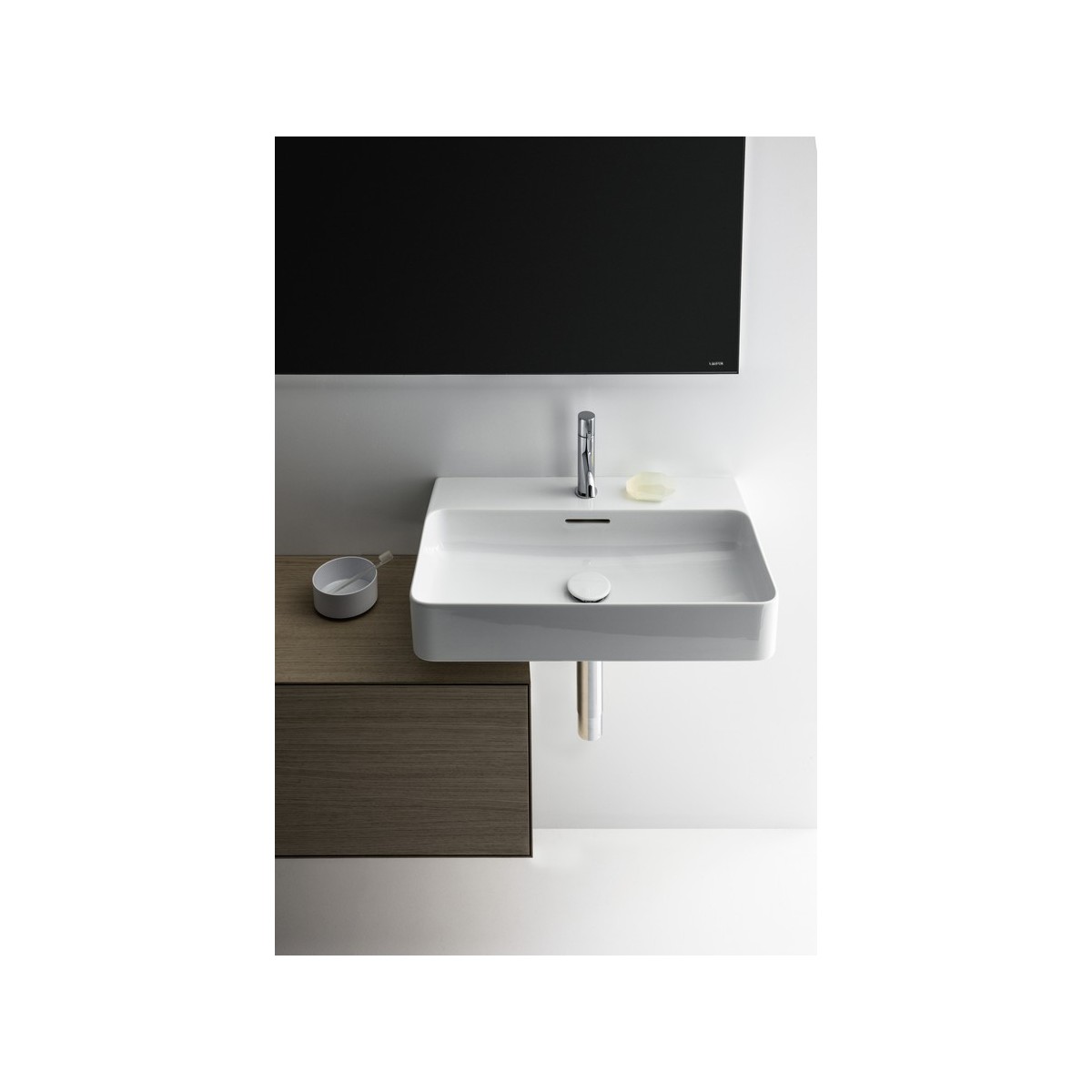 Val lavabo mural ou à poser sur meuble blc lcc active 750x420x115 - LAUFEN H810285A001581 