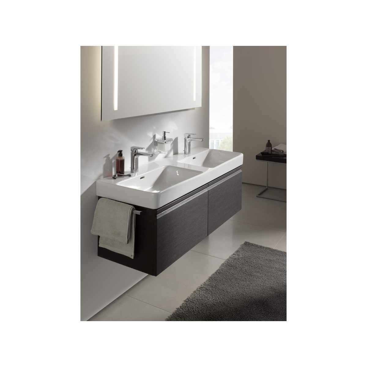 Lavabo double pro s 130 lcab - LAUFEN H814968A001091 