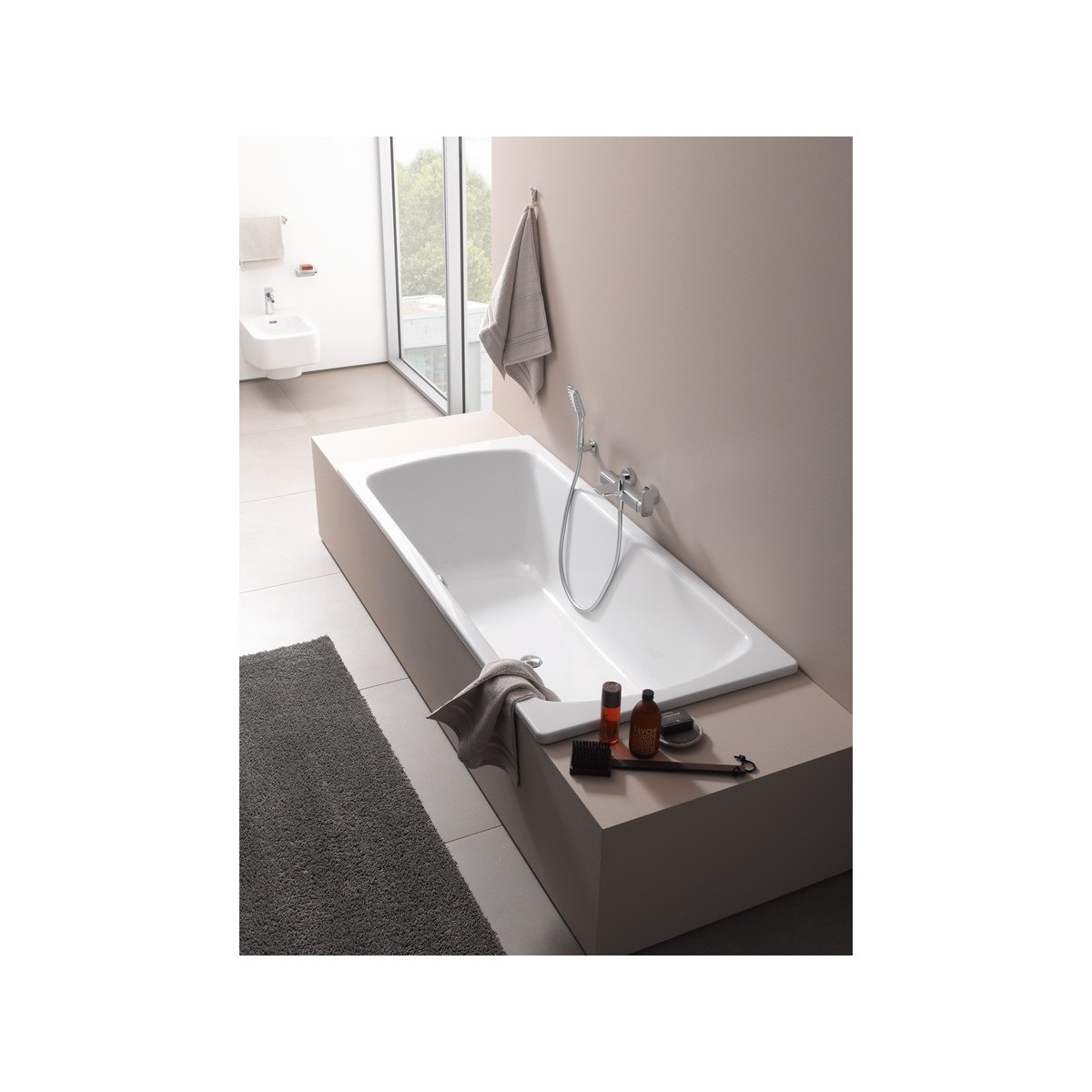 Laufen pro baignoire 180x80 cm blanc - LAUFEN H2329500000001 