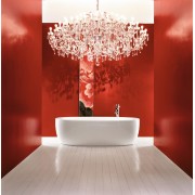 Alessi One Baignoire Ilot 204X102 Cm Avec Tablier Blanc - LAUFEN H2419700000001 