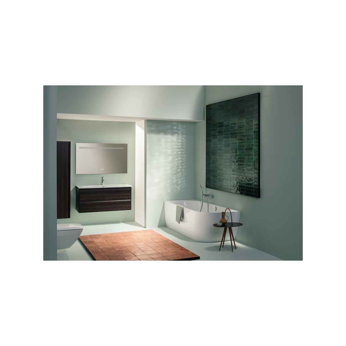 Laufen Pro Baignoire asymetrique 180 Blc - LAUFEN H2449560000001 