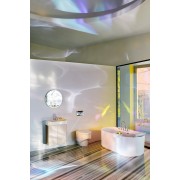 Kartell laufen mitigeur de lavabo bec fixe 115mm sans vidage chromé - LAUFEN H3113310041001 