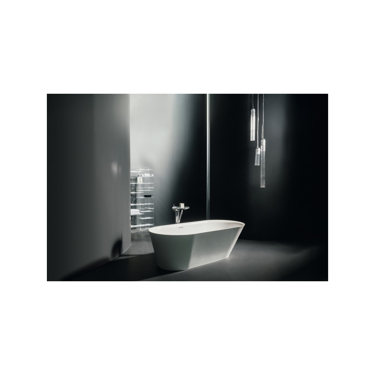 Kartell mit.lav tirette incl avec vidage - LAUFEN H3113310041111 