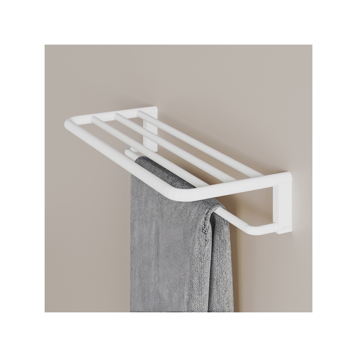 Nixie porte-serviette de réserve 60 cm noir mat 600x250x110 mm - LAUFEN H3811524500011 