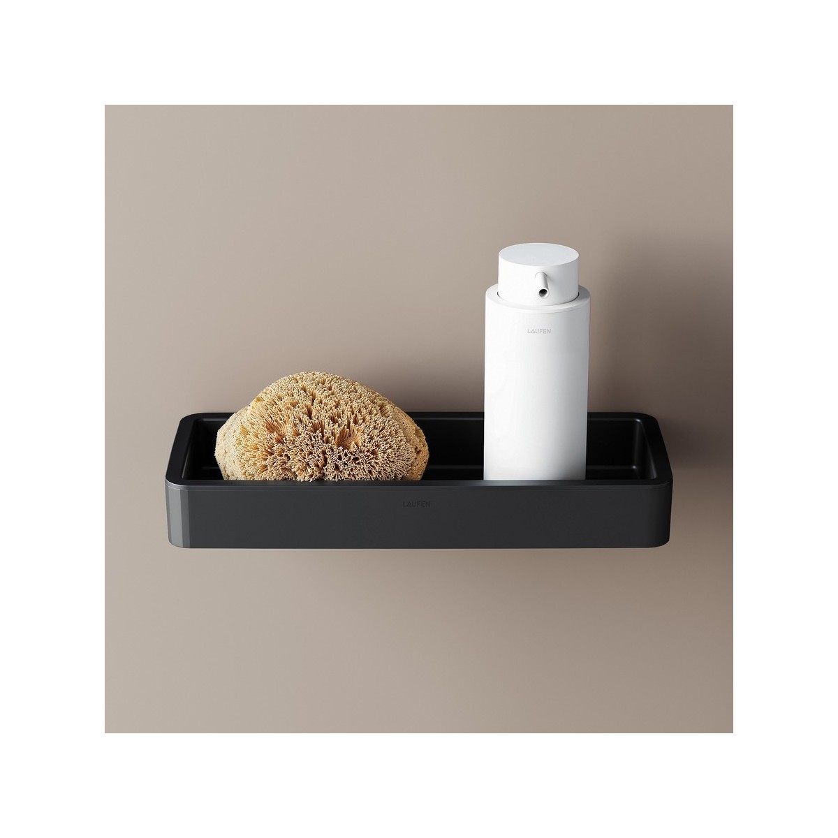 Nixie distributeur de savon liquide mural blanc mat 301x123x41 mm - LAUFEN H3831522680001 