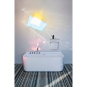 Hali tablette 40 cm chromée et verre chromé 400x126x15 mm - LAUFEN H3851710040001 