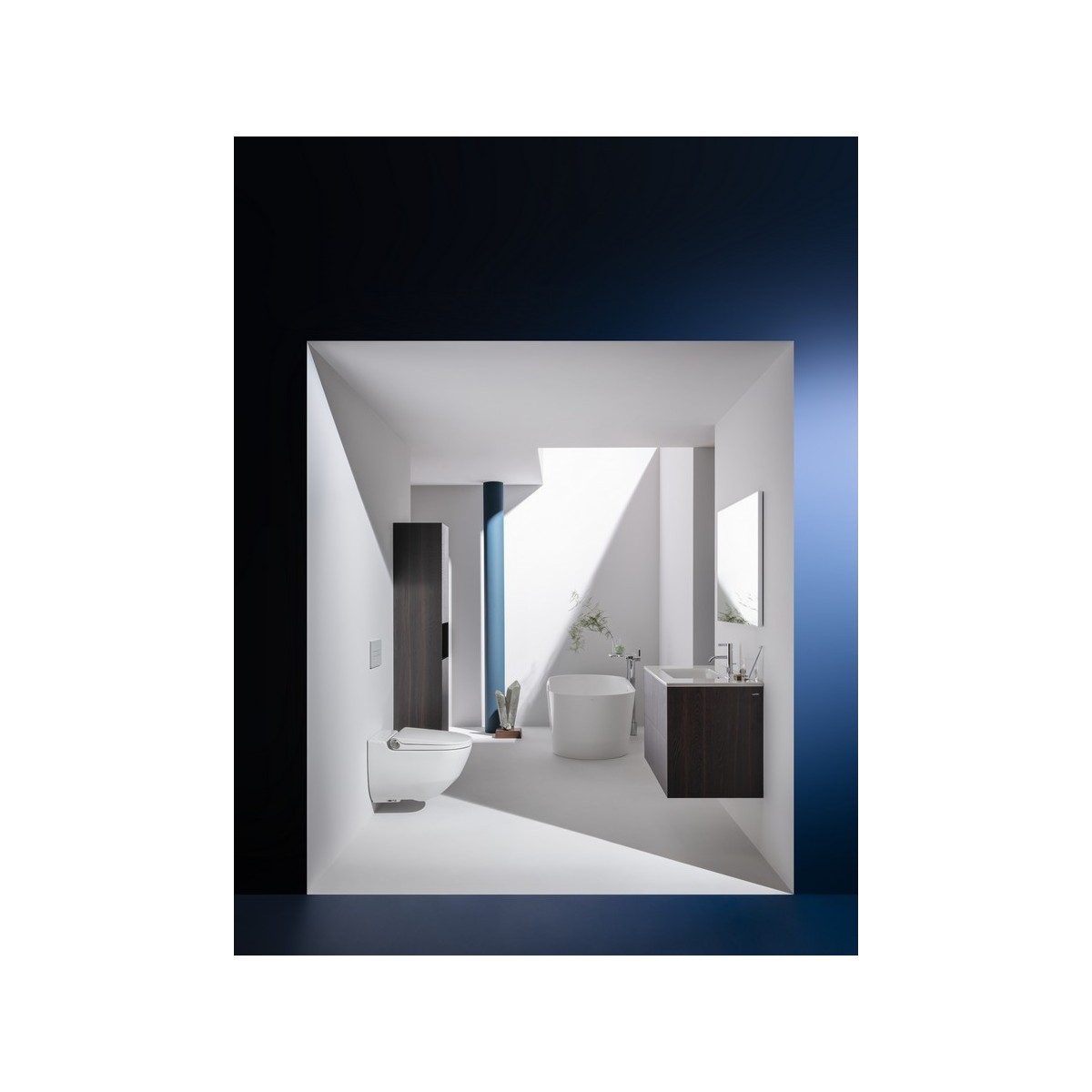 Armoire haute avec porte base 165 mcolor - LAUFEN H4027011109991 