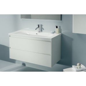 Lani meuble sous lavabo, 2 tiroirs, pour lavabo h810089 - LAUFEN H4035621129991 