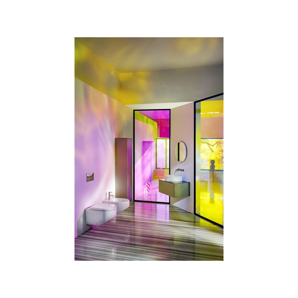 Arm. haute ac porte sonar 160 blc - LAUFEN H4054910341701 