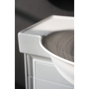 The new classic meuble 2 tiroirs pour lavabo 813855 775x315x345mm blanc mat - LAUFEN H4060420851701 