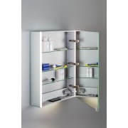 Armoire de toilette avec lumière led frame 25 60 miroir - LAUFEN H4084729001441 