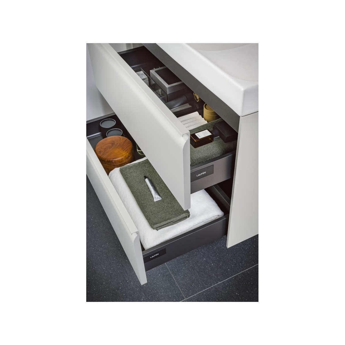 Meda meuble sous lavabo 800 2t pour lavabo 817116 special colour 785x450x515 mm - LAUFEN H4216020119901 