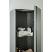 Meda armoire haute 1650 1 porte charnières à droite cappuccino 355x335x1650 mm - LAUFEN H4216520114651 