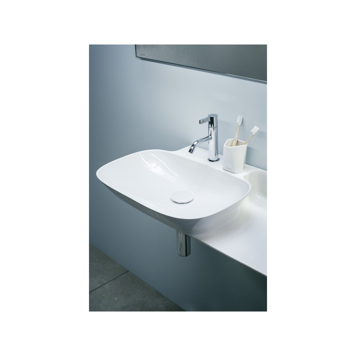 Frame 25 miroir avec cadre aluminium 900mm 900x25x700mm miroir - LAUFEN H4474059001441 