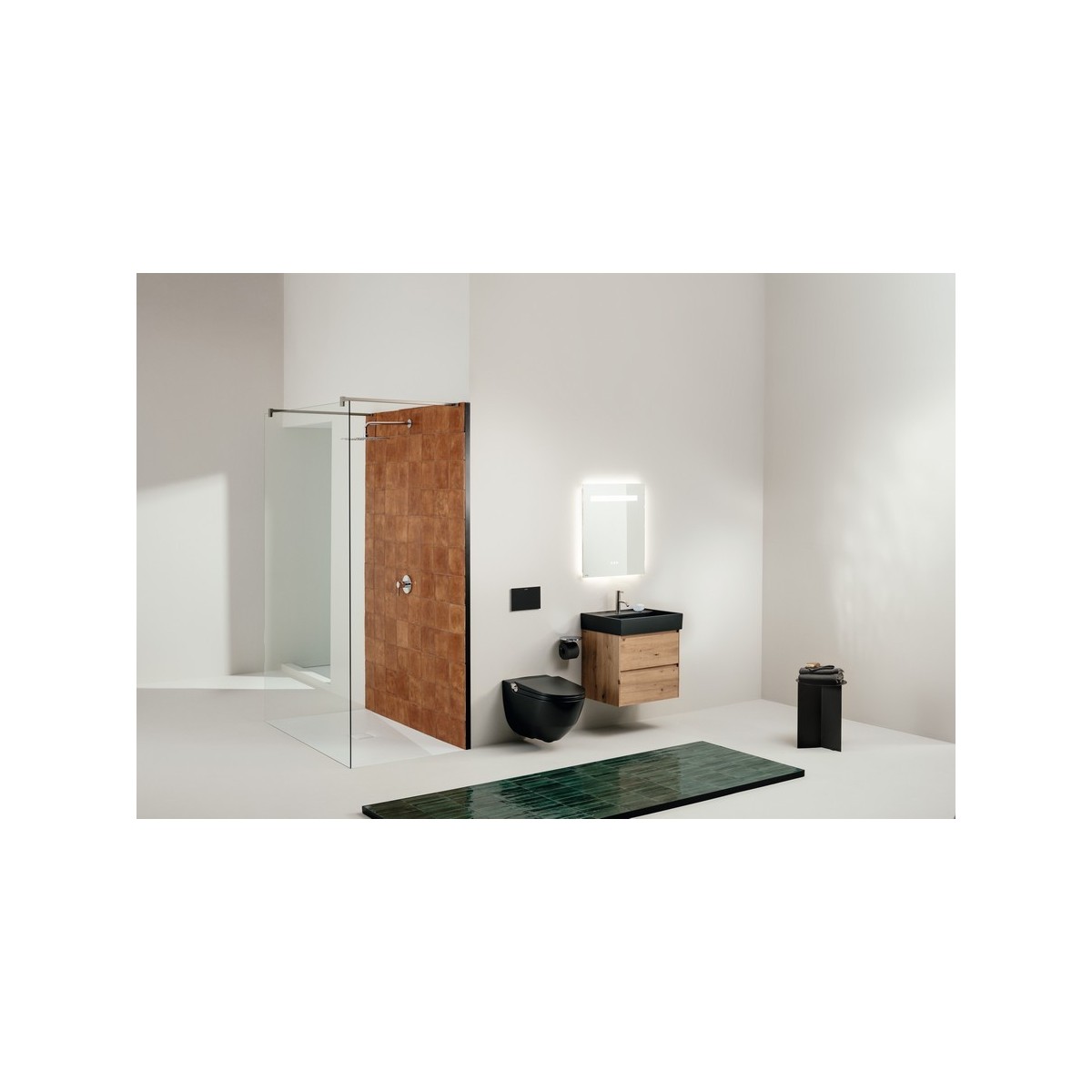 Leelo miroir 60 lum. led + interrupteur - LAUFEN H4476339501441 