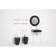Lavabo asymétrique gauche kartell 60x46 noir br - LAUFEN H8103350201581 