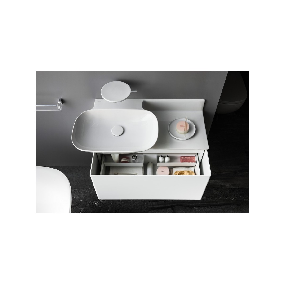 Lavabo meub. asym d ino 90 nrmt - LAUFEN H8133027161091 