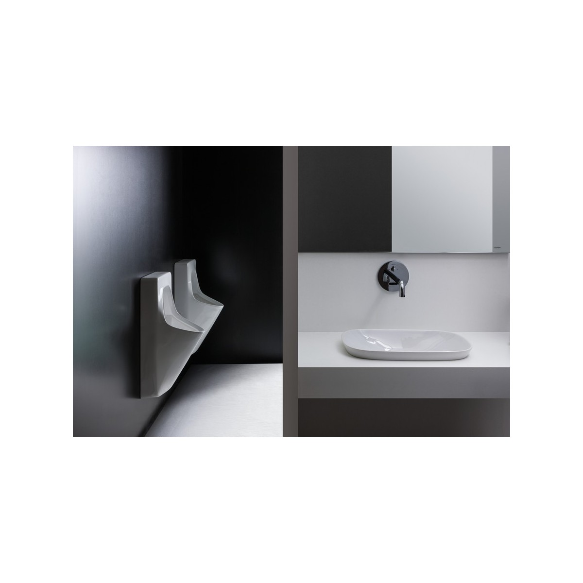 Ino vasque à encastrer par-dessus non percé, ss tp 500x365x40 (150) mm blanc mat - LAUFEN H8173027571121 