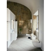 Riva wc lavant avec abattant, couleurs:céramique noir mat, bouton gold brossé - LAUFEN H8206917170001 