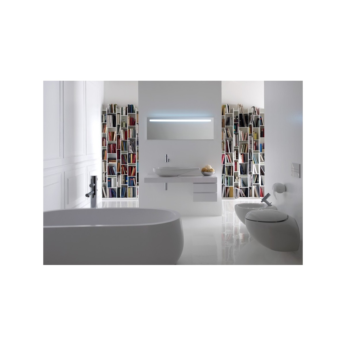 Bidet suspensu alessi 59 camt - LAUFEN H8309711883041 