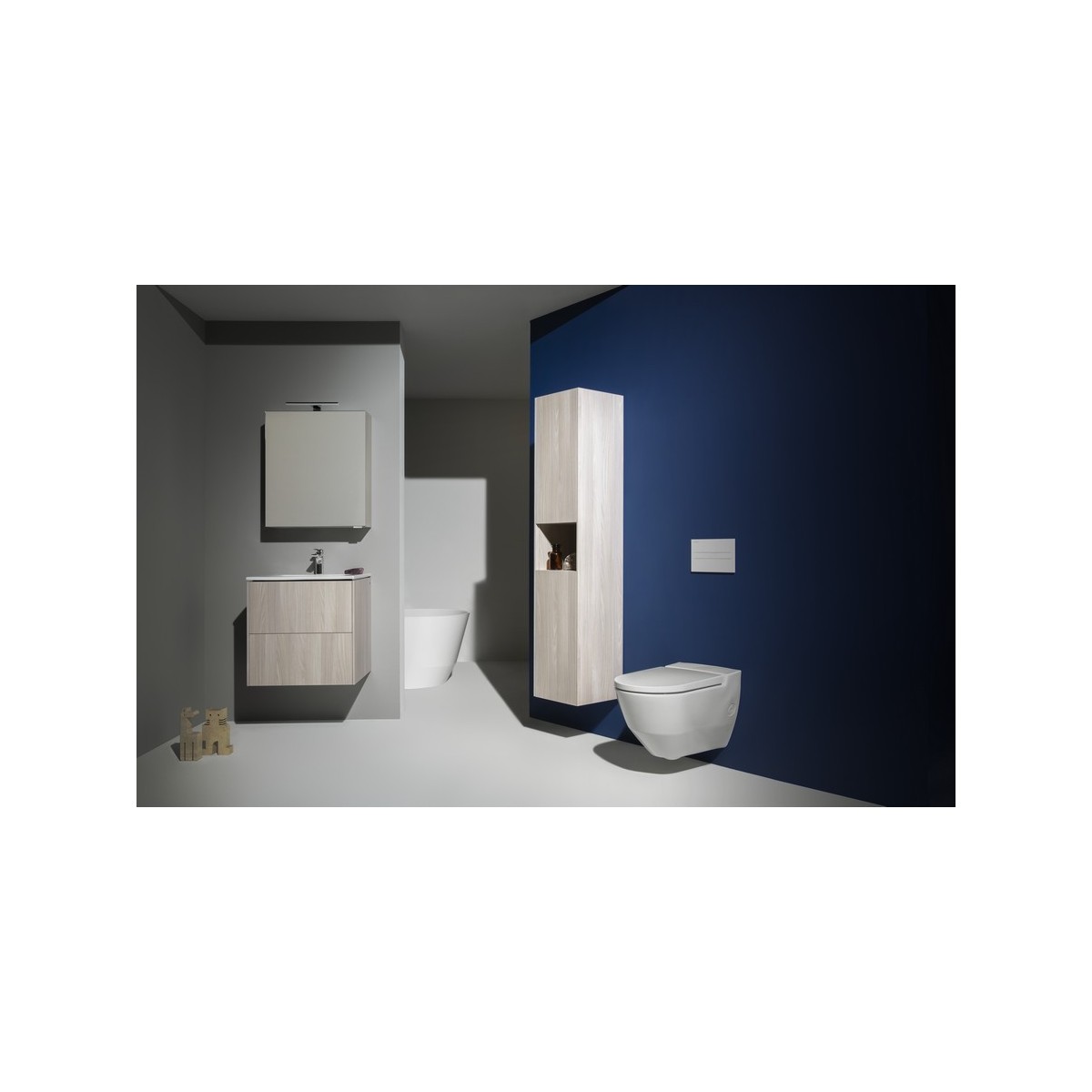 Laufen pro pack lav+mble 60x50 blanc mat - LAUFEN H8649602601041 