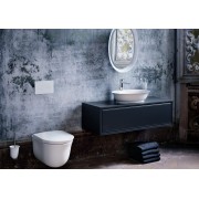 The new classic porte-brosse à dent mural en céramique 105x125x145mm blanc mat - LAUFEN H8738547570001 