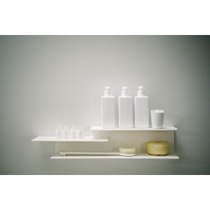 Home collection étagère 'lay' en céramique 690x140x155 mm blanc mat - LAUFEN H8777727570001 