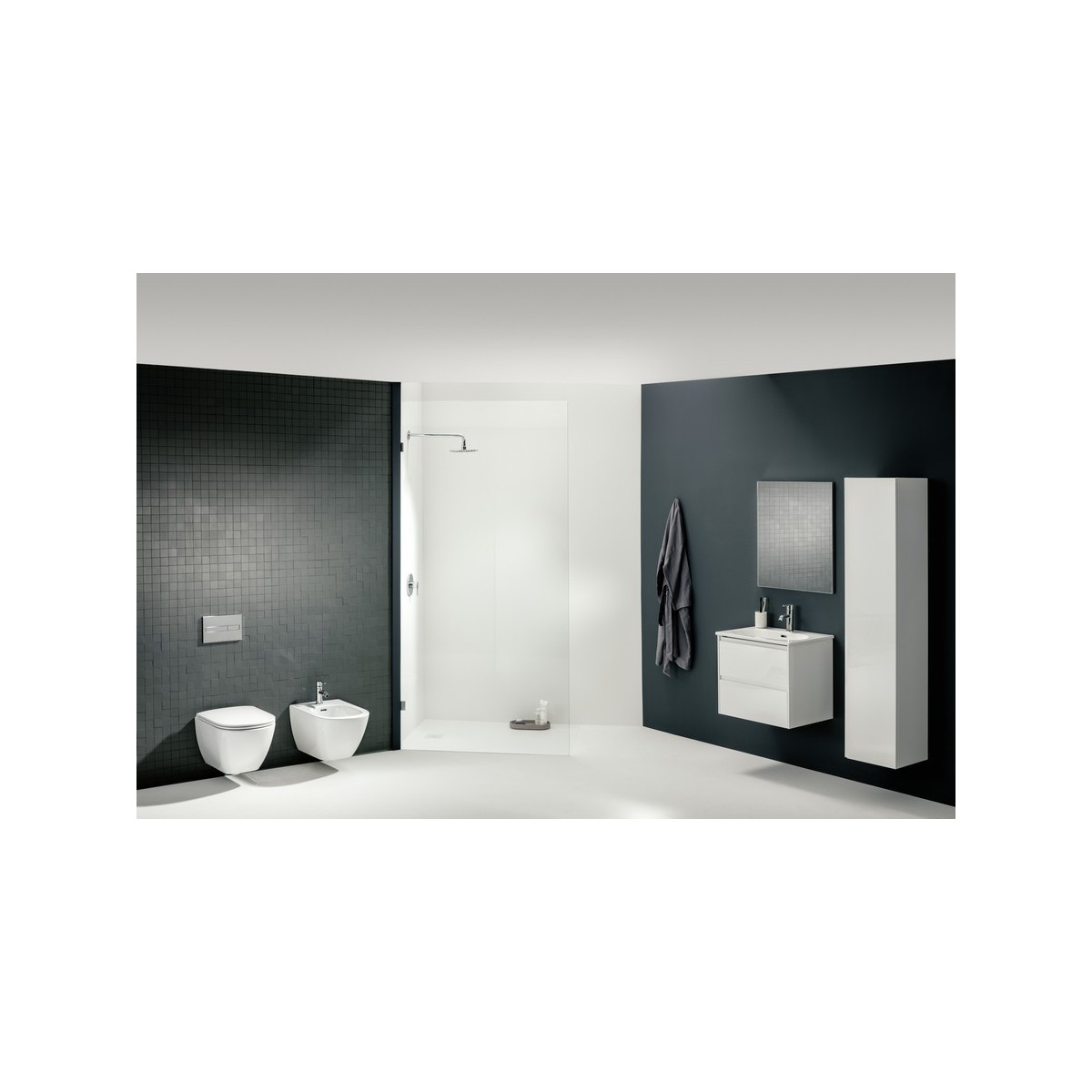 Lua abattant wc déclipsable frein de chute 445x365mm blanc - LAUFEN H8910830000001 