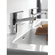 Citypro mitigeur de lavabo bec 140mm avec vidage chromé - LAUFEN HF500903100000 