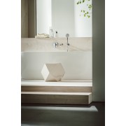 Meda mit bain-douche thermostatique à enc avec simibox avec inverseur chromé - LAUFEN HF506677100000 