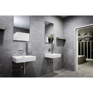 Twintronic mit lav électr à enc av simibox bec 225 alim secteur bluetooth chromé - LAUFEN HF707024100000 