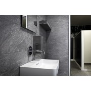 Twintronic mit lav électr à enc av simibox bec 225 alim pile chromé - LAUFEN HF707024100060 