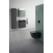 Pure mitigeur de lavabo cartouche eco+ bec fixe 110mm sans vidage chromé - LAUFEN HF901702100000 